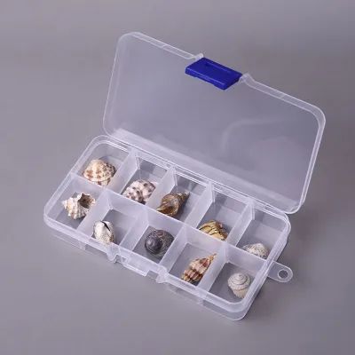 Adjustable Jewelry Necklace Clear Storage Box (10 Slots)